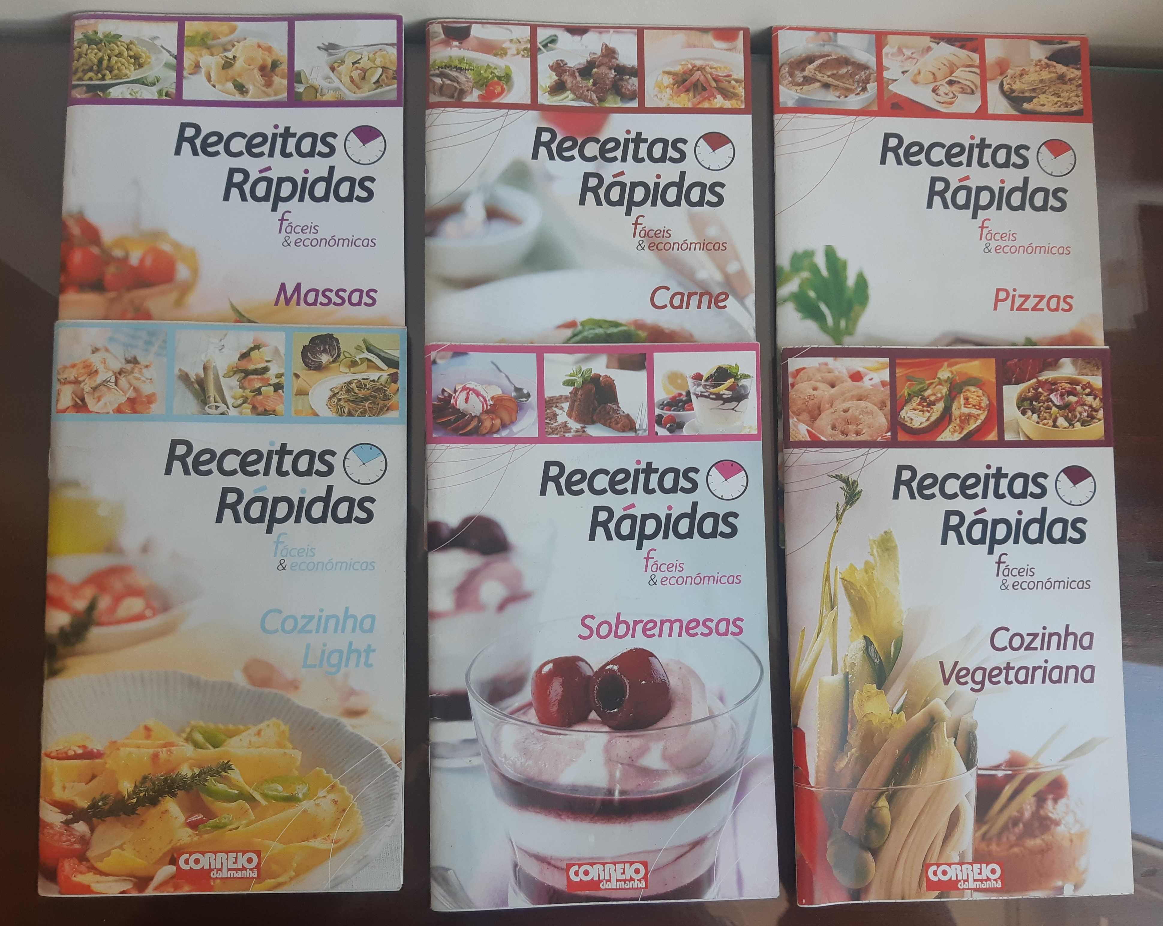 Conjunto de Pequenos Livros de Receitas