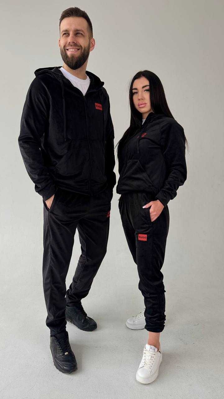 Жіночий велюровий костюм Hugo Boss,family look,спортивний костюм