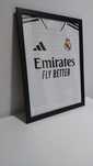 Plakat 30x40cm koszulka Real Madryt sezon 24/25 w ramce Ikea 350g papi