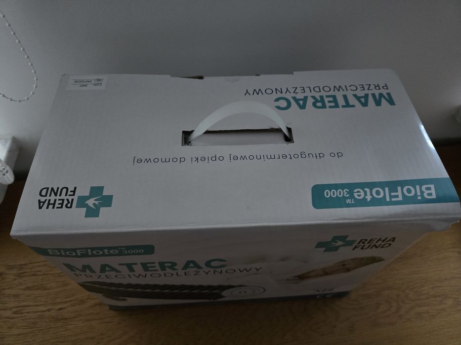 Materac przeciwodleżynowy rurowy stan jak nowy