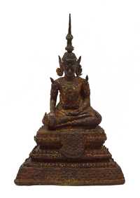 Стара бронзова скульптура, Будда. Тайланд