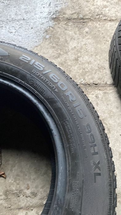 215.60.16 Nokian 4шт шини резина з Европи БВ склад Харків шиномонтаж