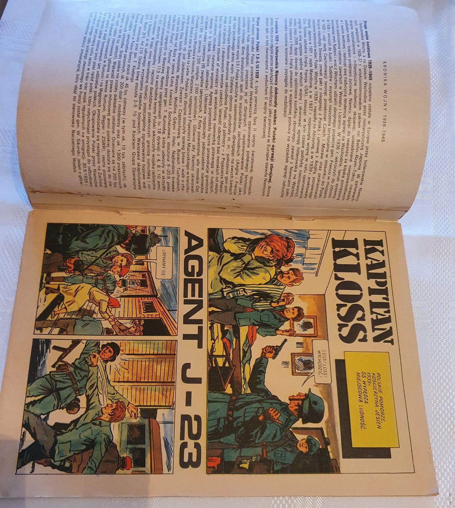 Komiks Kapitan Kloss cz.1 wyd.I rok 1971 UNIKAT !