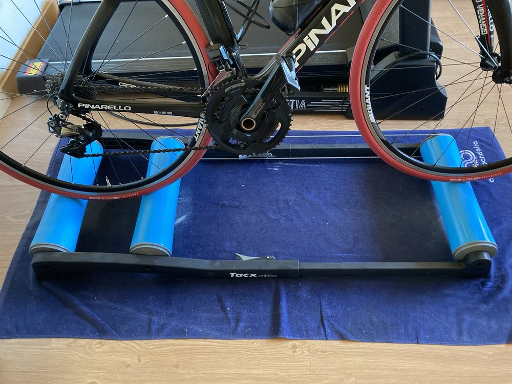 Rolo tacx + rodas gaint