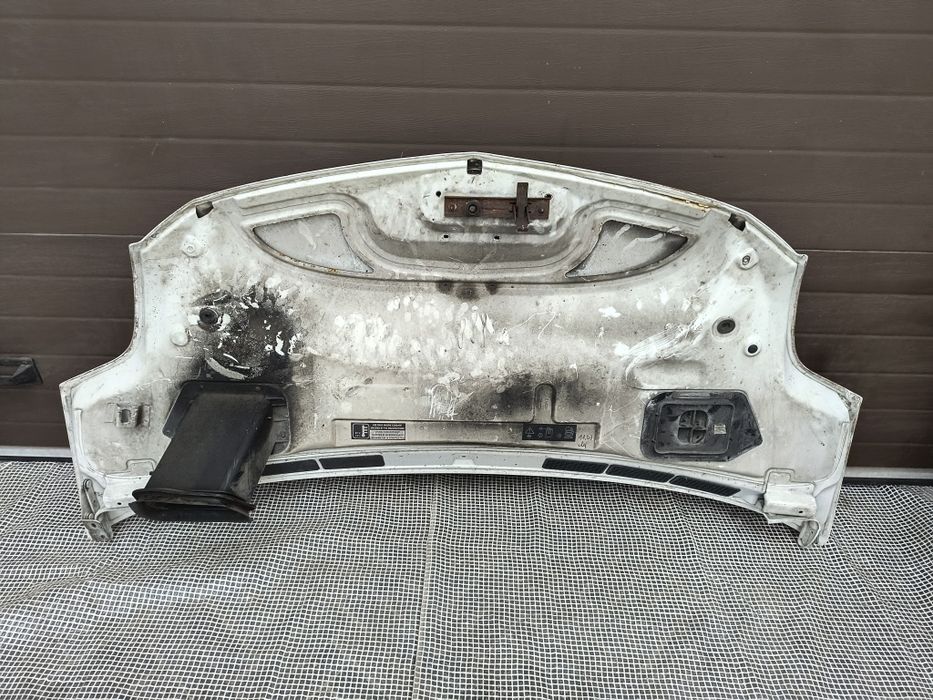 Renault Mascott pokrywa silnika  przód maska biała wysyłka