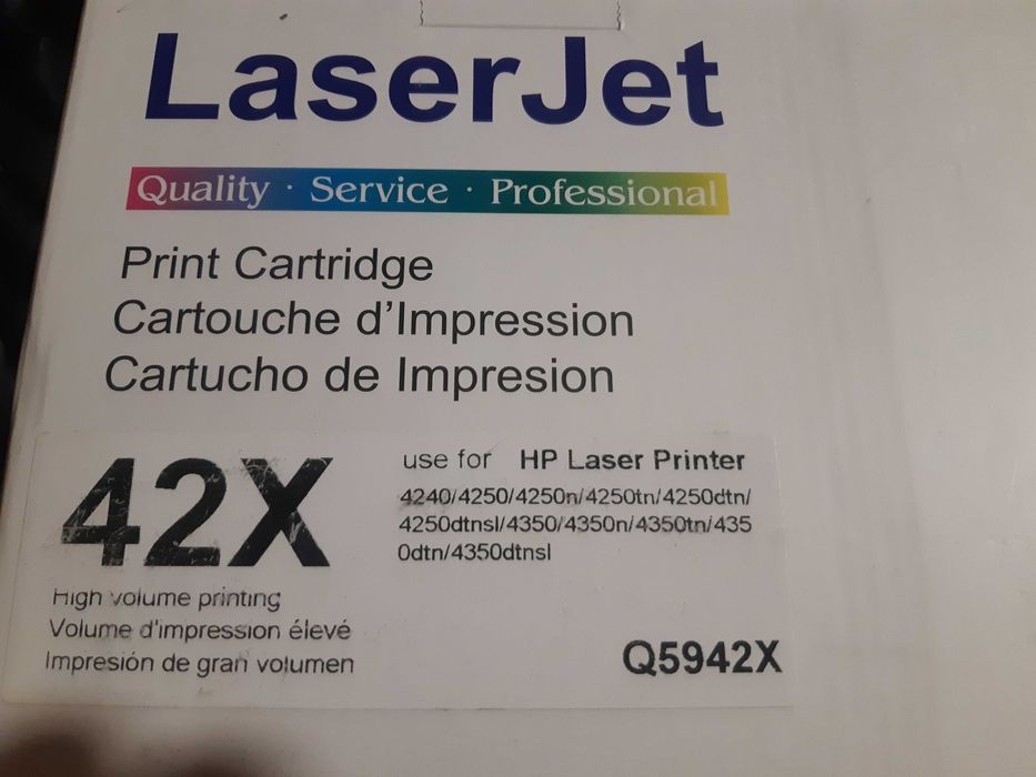 Картридж LaserJet HP 42Х Q5942Х