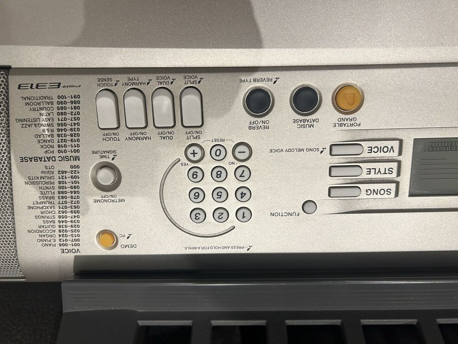 Teclado Yamaha PSR E 313