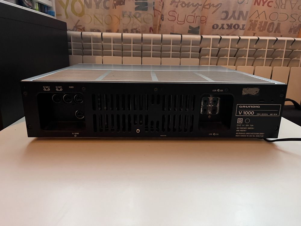 Wzmacniacz Grundig V 1000 po remoncie