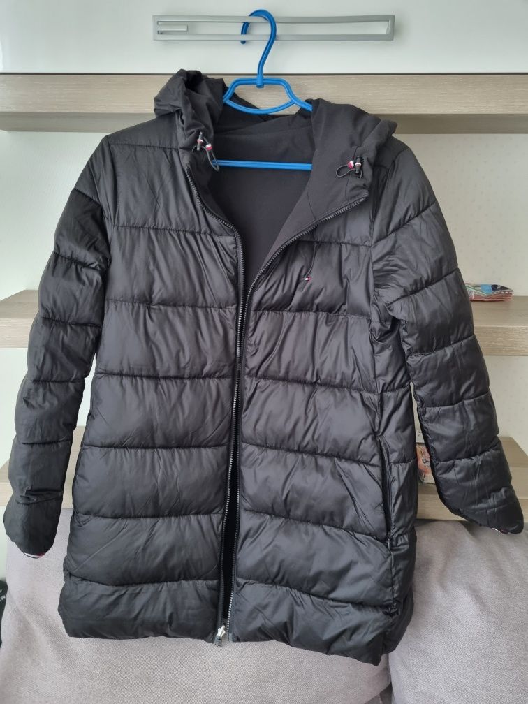 Пуховик куртка зимова зимняя Tommy  Hilfiger,  размер  36 38, S М