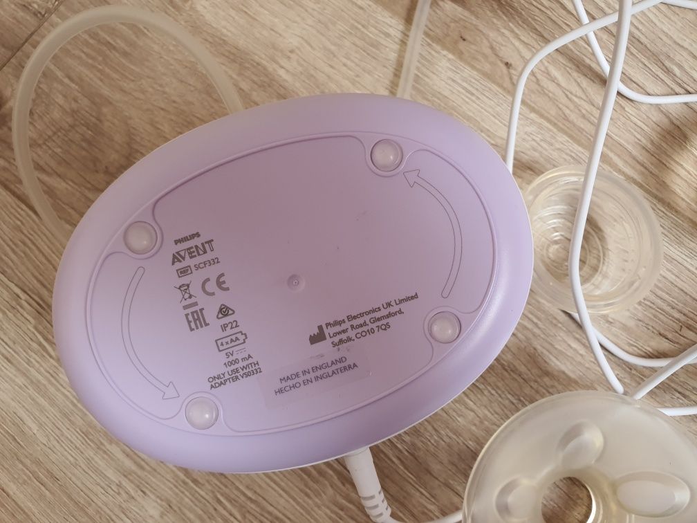 SCF332 Philips Avent laktator elektryczny z butelką