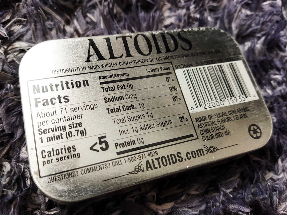 Miętówki ALTOIDS cinnamon - oryginalne z USA