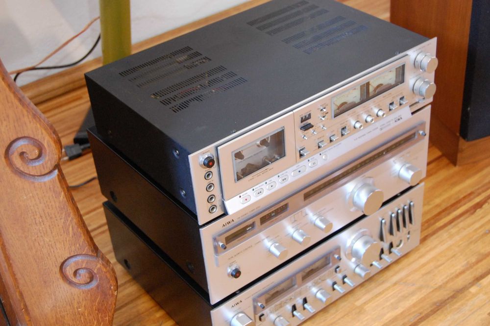 Aiwa aa8700/ad6900/at9700 cały komplet od pierwszego właściciela 230v