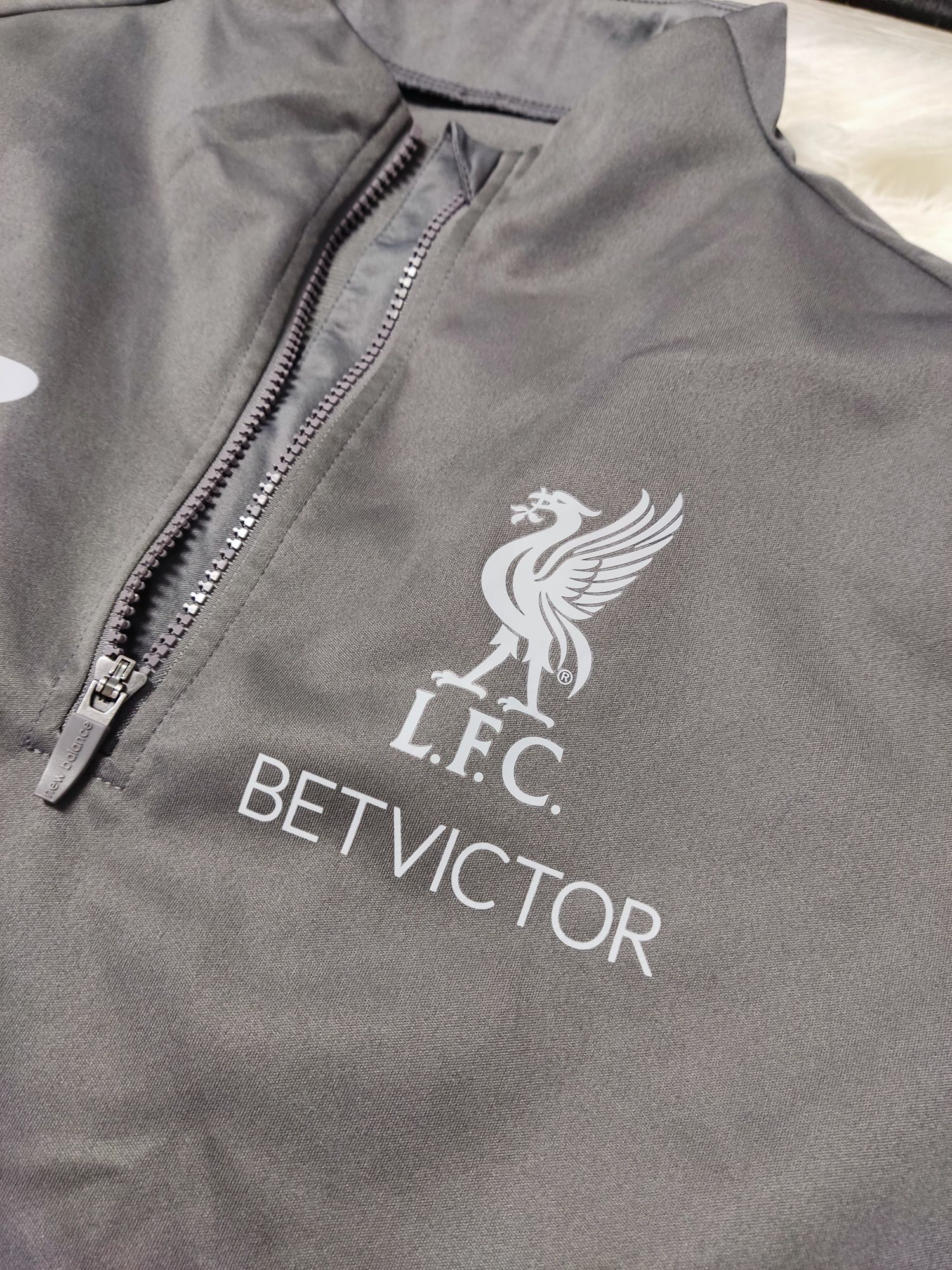 Bluza szara męska S Liverpool Fc