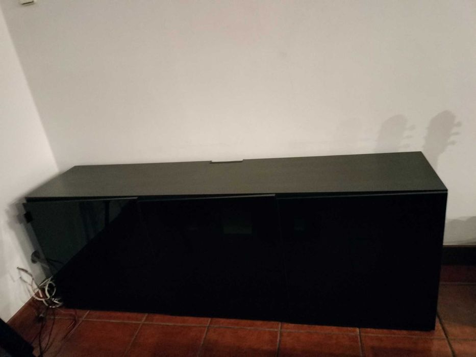 MOVEL / APARADOR PRETO IKEA BESTA 100€
