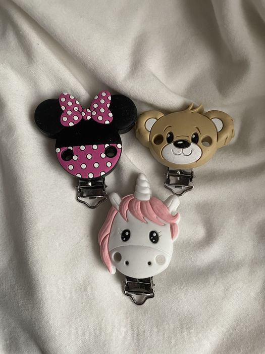 Klips do smoczka, zawieszka do smoczka