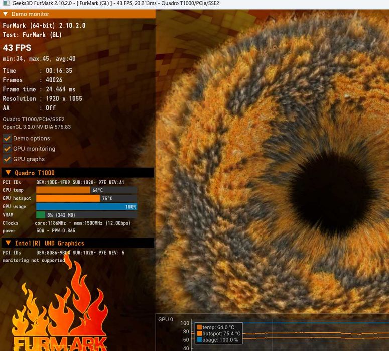 Dell Precision 5550 Графічна станція/15,6 4K Tuch/i7/32/T1000 DDR6 4Gb