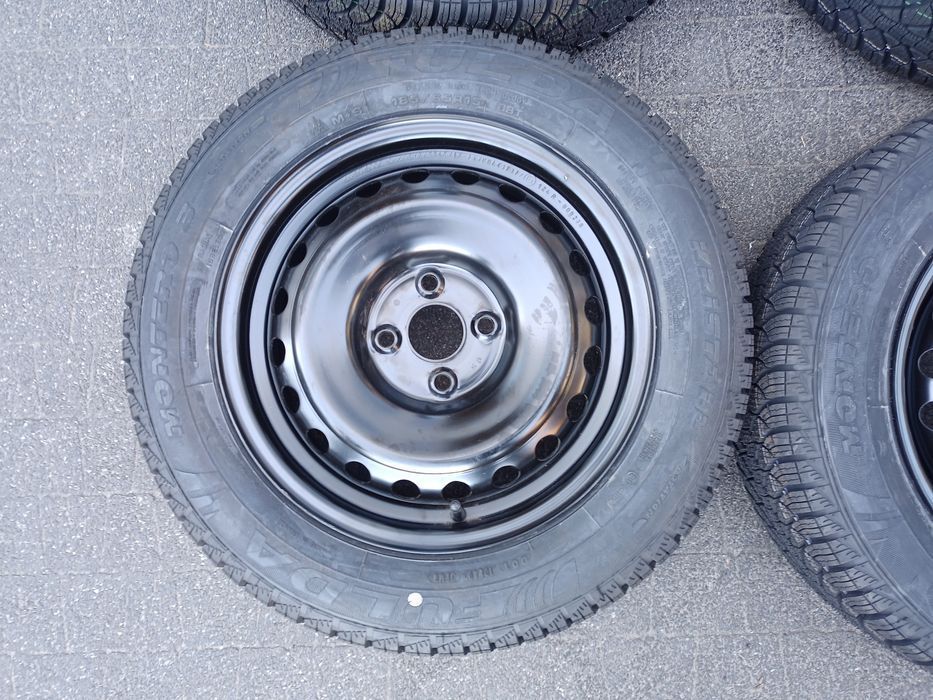 NOWE Koła ZIMA Hyundai i20 Bayron Kia Rio 185/65R15 Fulda Montero 3