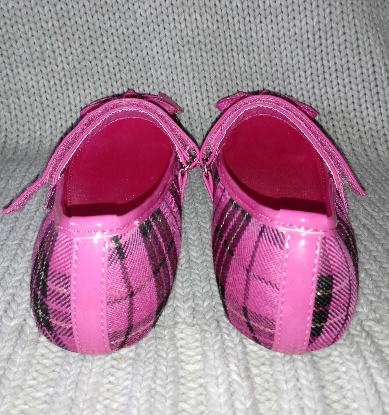 Туфли текстиль розовые обувь взуття