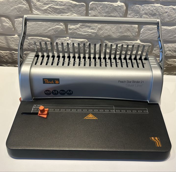 Bindownica ręczna Peach star Binder 21 nowa