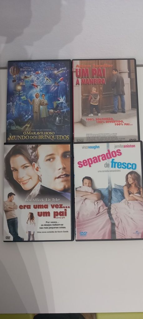 4 Dvds filmes comédia
