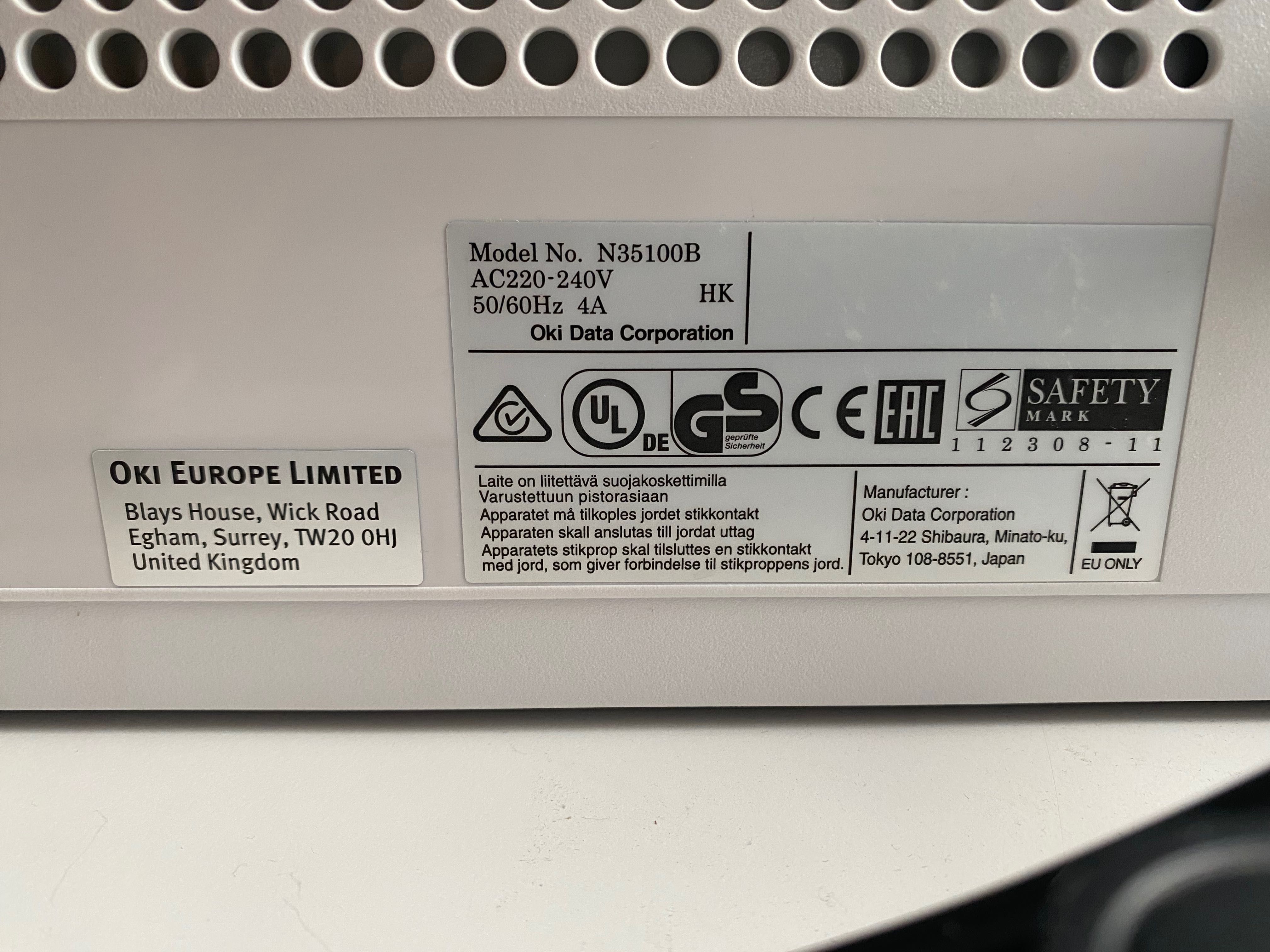 Drukarka OKI C831 druk A3, A4 KOLOR
