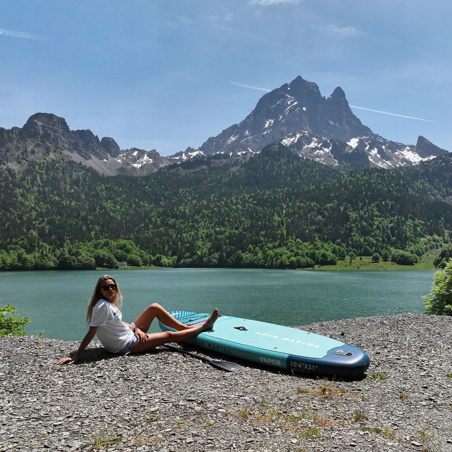 Deska SUP Aqua Marina Vapor 10'4" 2023 bestseller zwrotna