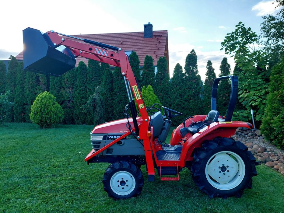 Traktorek Yanmar Af22 22KM 4x4 Wspomaganie Rewers PoverShift Oryginał
