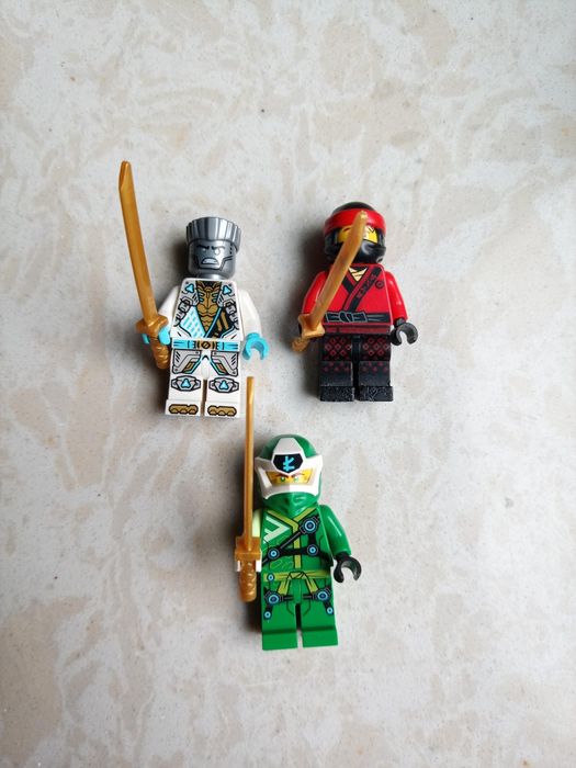 LEGO Ninjago minifigurki mix 3 sztuki
