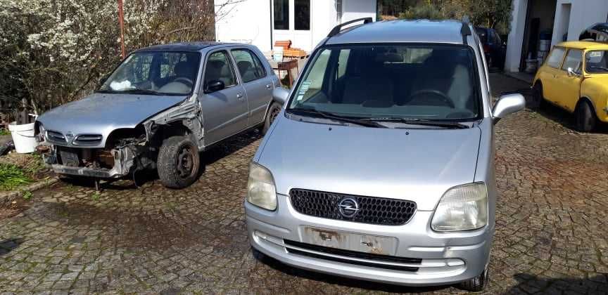 Peças Opel Agila 1.2 2001