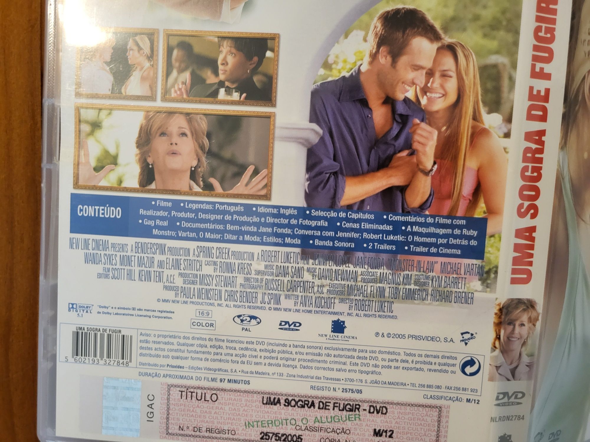 DVD uma sogra de fugir