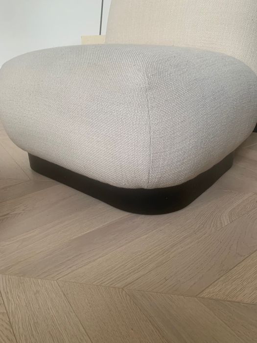 Fotel ecru kolekcja westwing