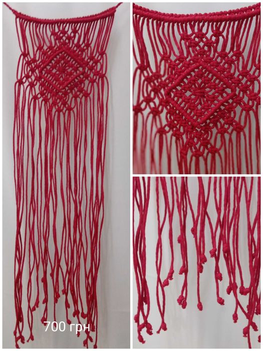 Припинда ( фартух) та Стильні хустки в техніці макраме