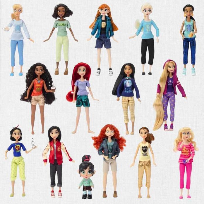 Ральф против интернета набор 15 принцесс Disney  Princesses Dolls