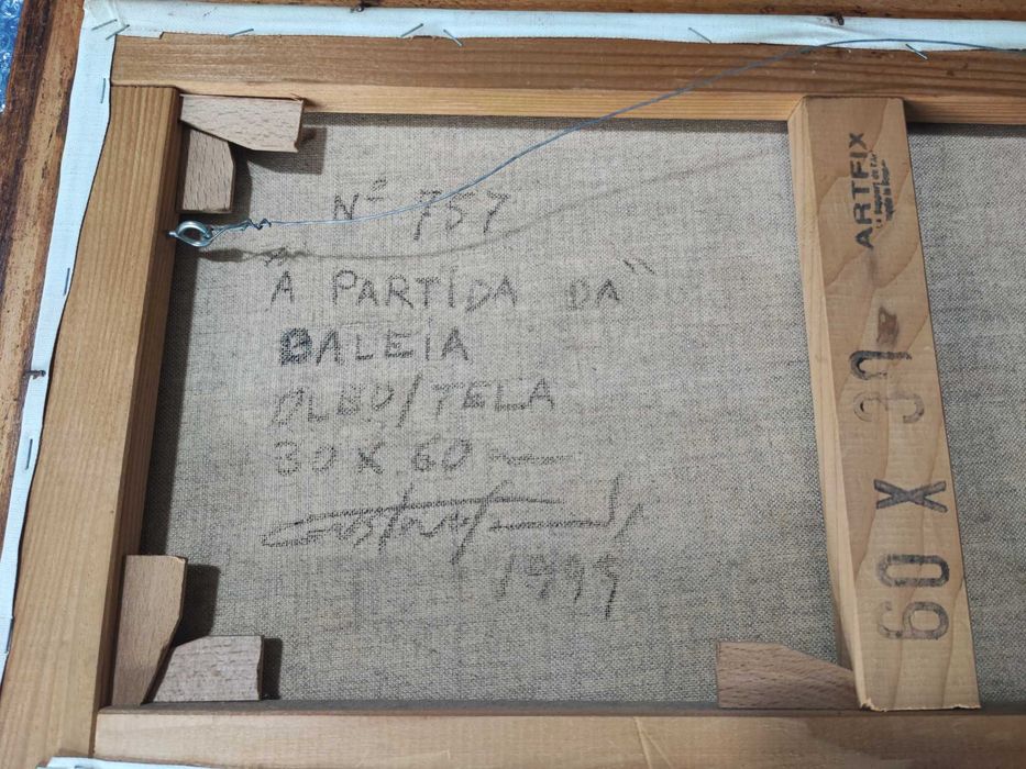 Gustavo Fernandes - Óleo sobre tela (Original com certificado)