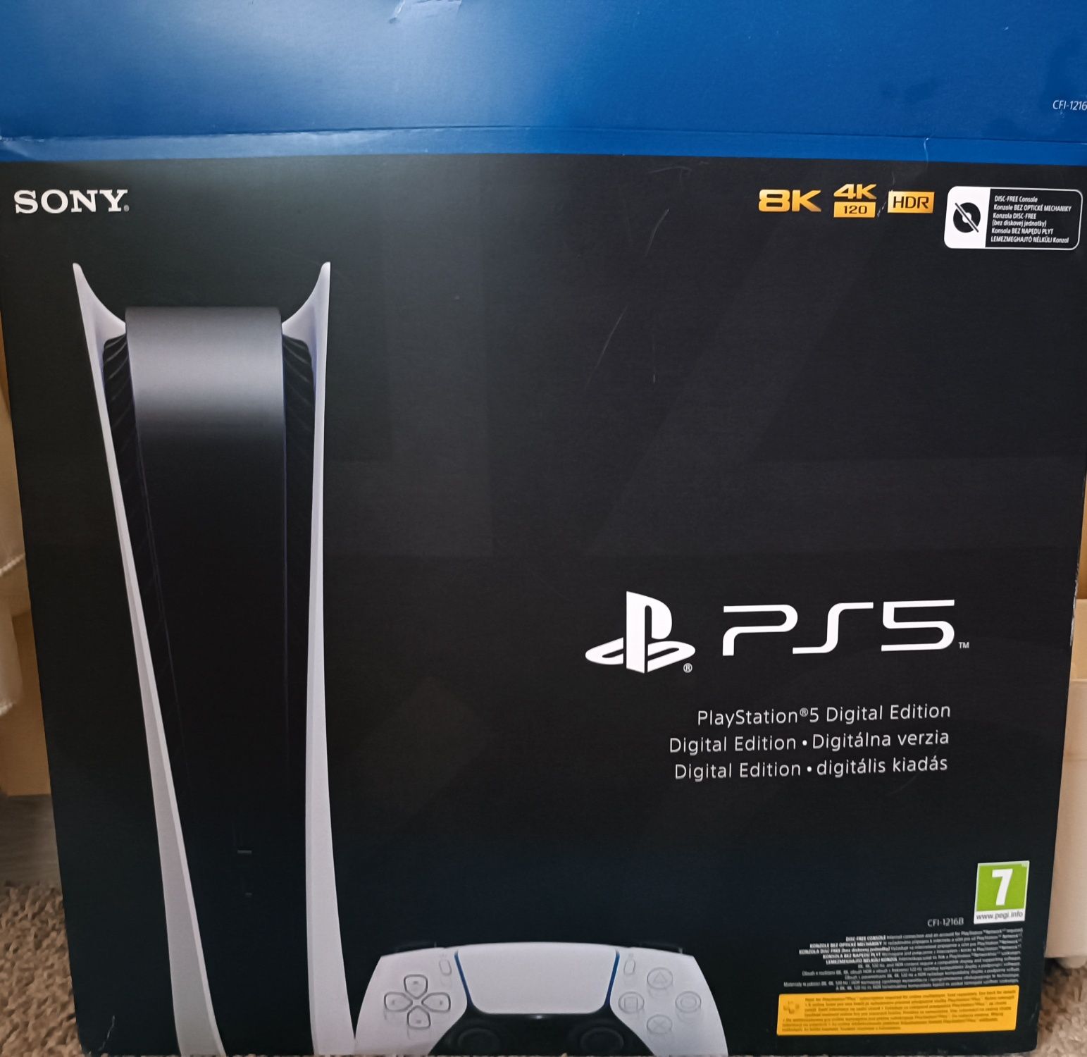 PlayStation 5 Digital Edition, з гарантією