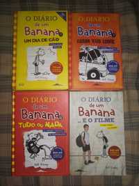 Livros "Diário de um Banana" (1ª Edição LIMITADA - VER DESCRIÇÃO]