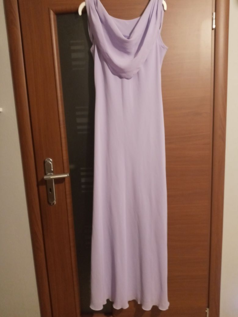 Suknia ślubna jasnofioletowa