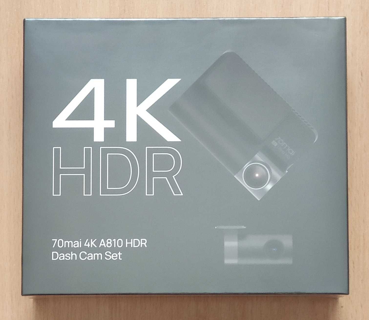 Відеореєстратор 70mai Dash Cam 4K A810 + камера RC12 HDR