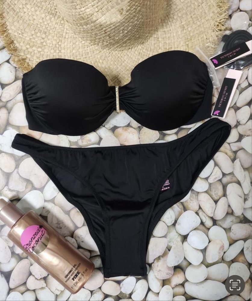 Неперевершений топ/роздільний купальник з пуш-апом Victoria’s Secret.