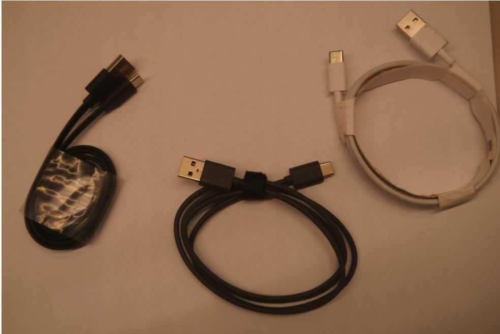 3 x Kabel USB - USB typ C