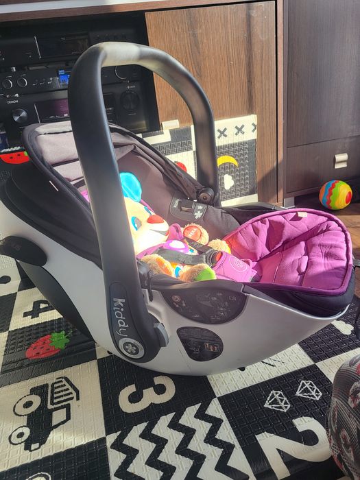 Kiddy evolution 2 pro 0-13 kg +baza isofix Royal Purple