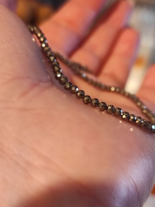 Bransoletka z pirytu
