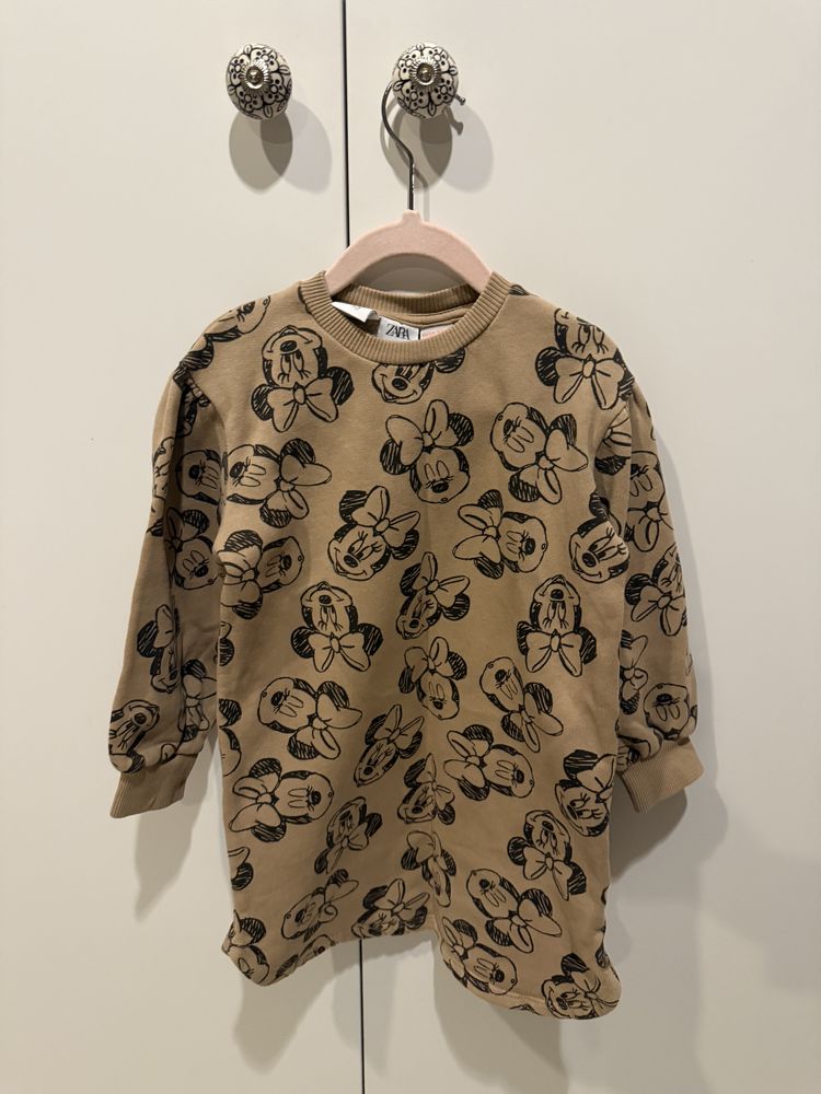 Sliczna bluza sukienka/tunika Zara r.110