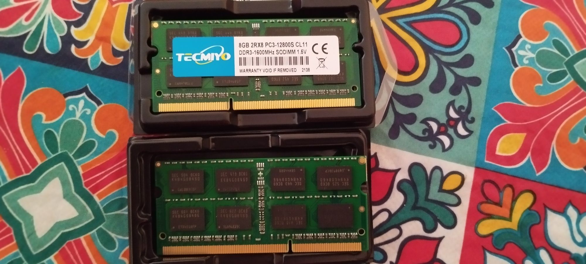 Memória laptop 8gb ddr3