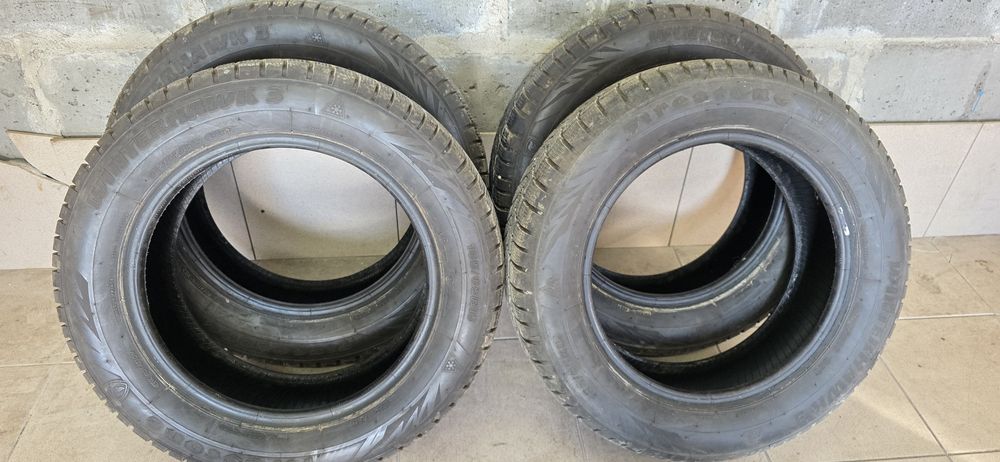 185/55 R15 Firestone Winterhawk 3 Zimowe 4szt. Bieżnik jak w nowych