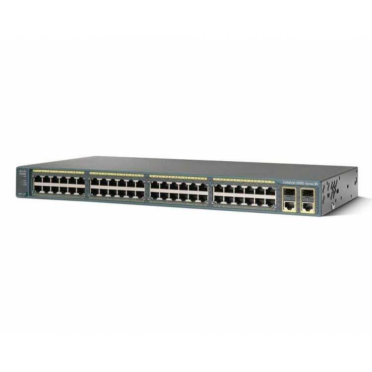 Комутатор Cisco Catalyst WS-C2960-48PST-L Є КІЛЬКІСТЬ + ГАРАНТІЯ