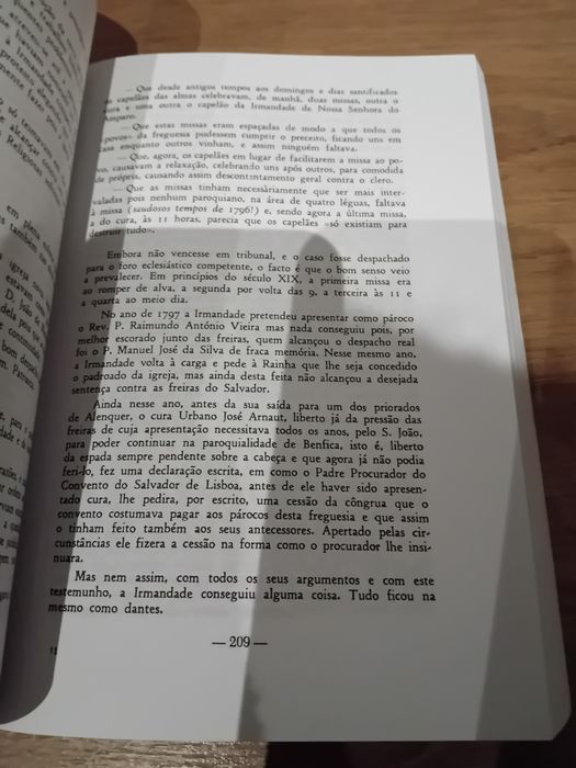 Benfica através dos tempos • P.e Álvaro Proença (monografia)