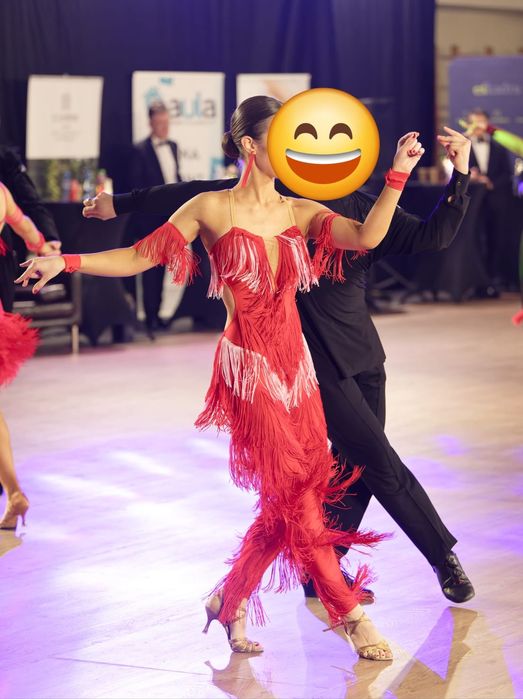Strój do tańca towarzyskiego latino