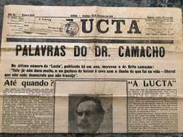 Jornal A LUCTA, Lista de Assinantes, Almanaque - Brito Camacho