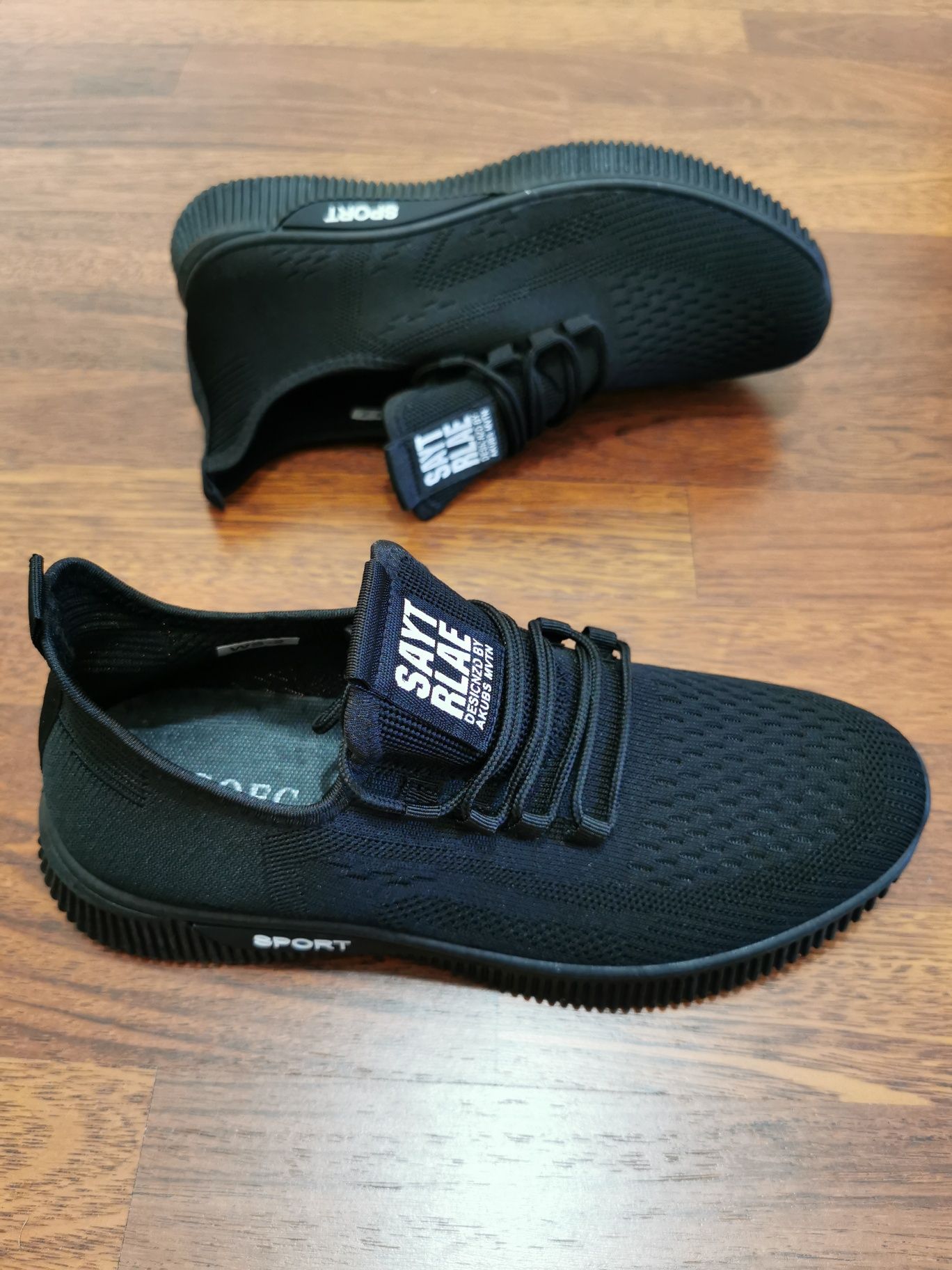 Wsuwane Sportowe Buty Męskie Ażurowye - Przewiewne